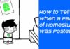 How to Tell When a Page of Homestuck Was Posted
