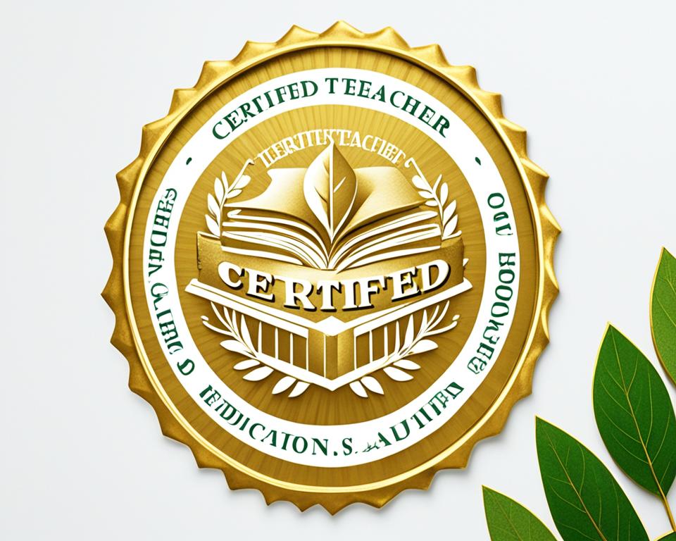 teaching certification